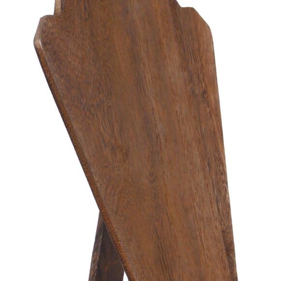 Lightweight Modern Wooden Necklace Display Bust Easel Jewelry Display for Shows - Picture 3 of 3